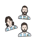 GOAT Soccer Icon Pin Set (4-Pack) 🐐 – World Cup Edition