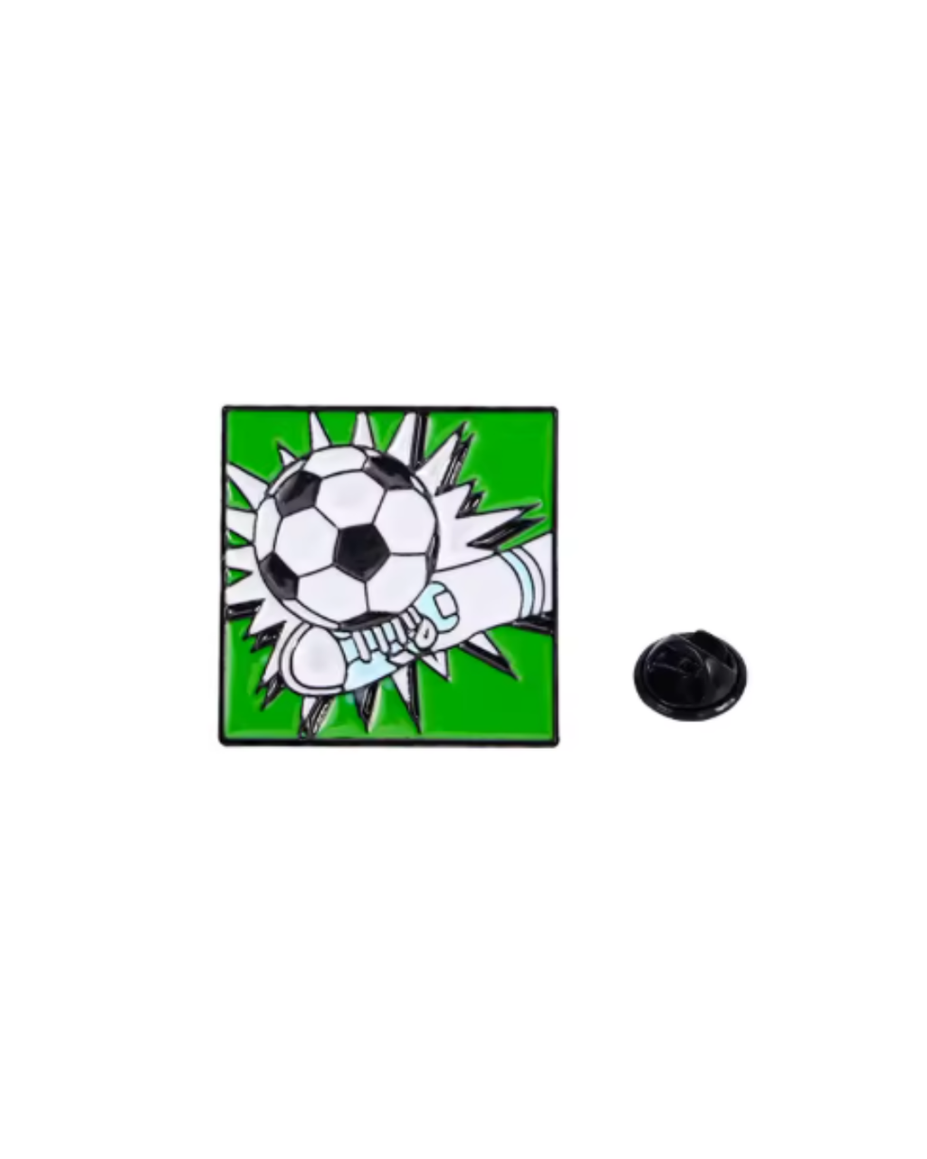 Soccer Action Pin Set ⚽ – 4pcs Football Moment Pins