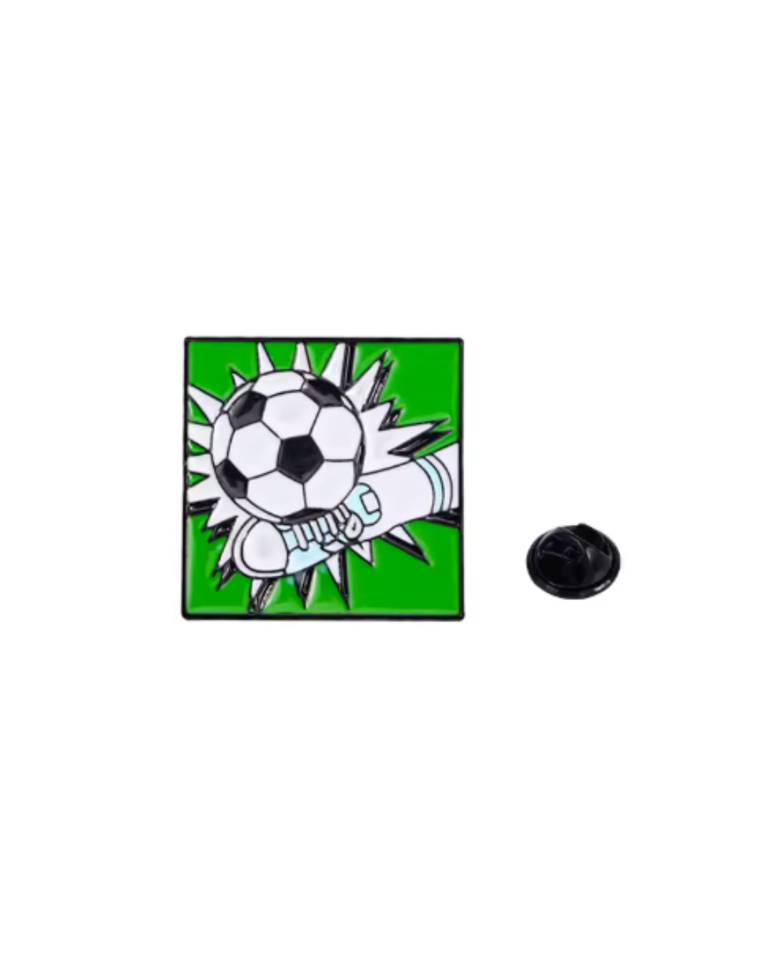 Soccer Action Pin Set ⚽ – 4pcs Football Moment Pins