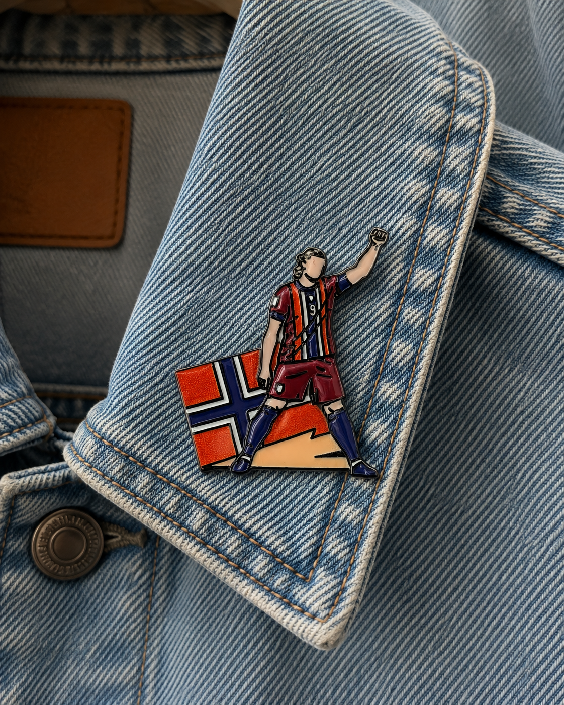 Norway Soccer Legend Pin ⚽🇳🇴