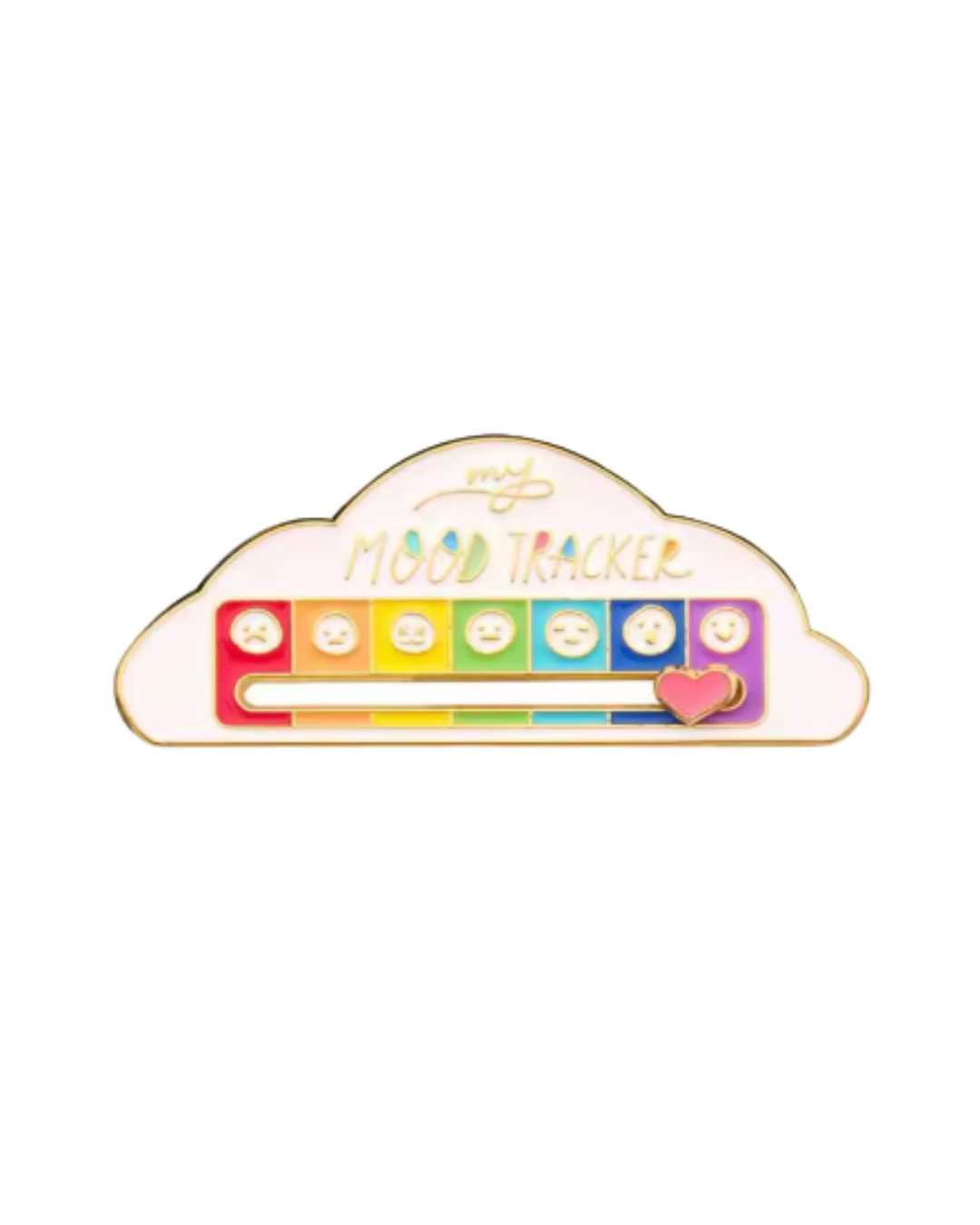 Mood Tracker Pin 🌈 – Sliding Emotion Pin