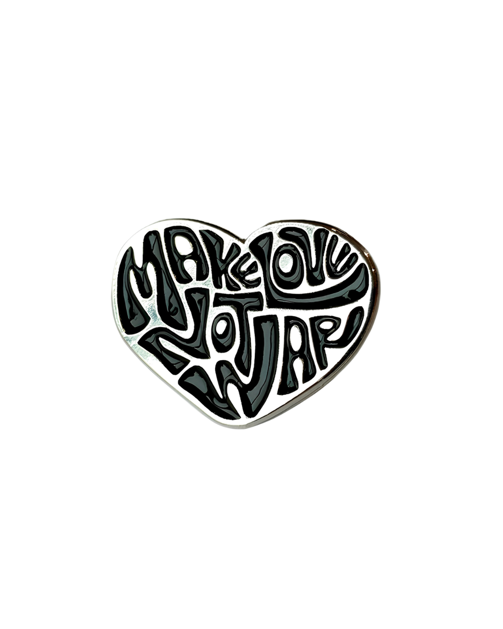 Make Your Journey Pin – Heart Shape Motivation
