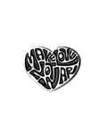 Make Your Journey Pin – Heart Shape Motivation