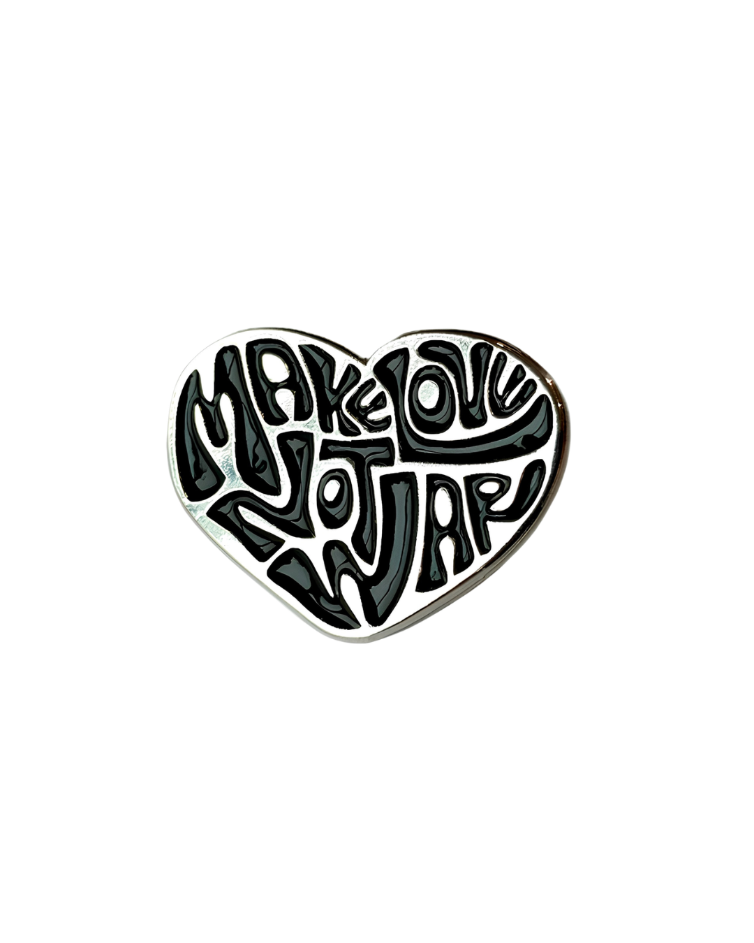Make Your Journey Pin – Heart Shape Motivation