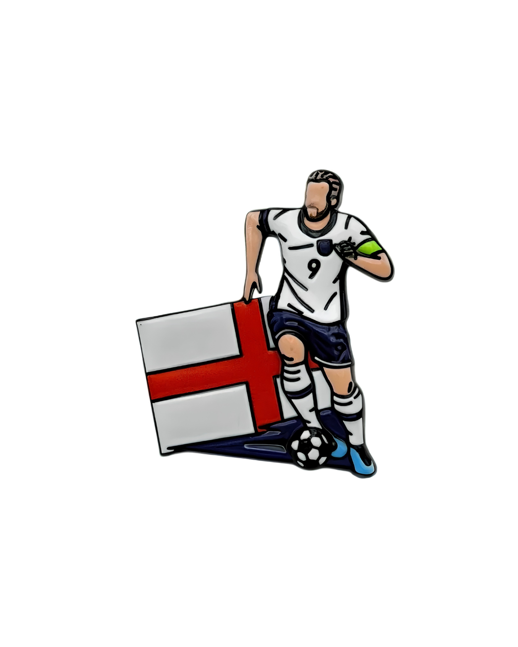 World Soccer Legends Pins Set - 6 Pack ⚽🌍