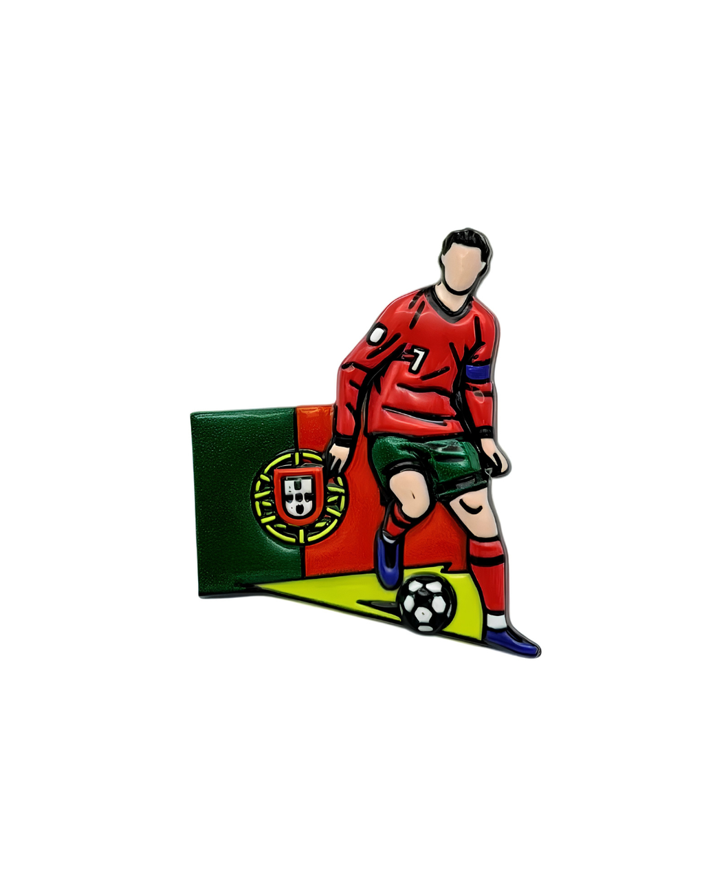 World Soccer Legends Pins Set - 6 Pack ⚽🌍