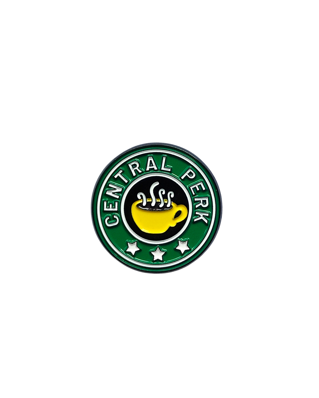 Central Perk Coffee Pin - Vintage Coffee Lover Enamel Pin ☕