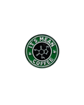 It’s Mean Coffee Pin – Science Coffee Molecule Enamel Pin ☕🧪
