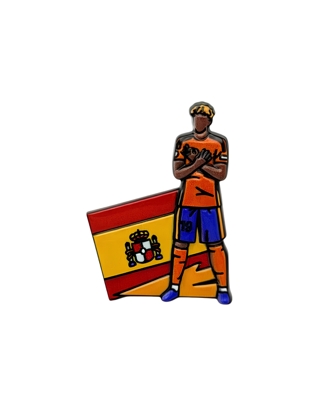 Spain Soccer Star Pin ⚽🇪🇸