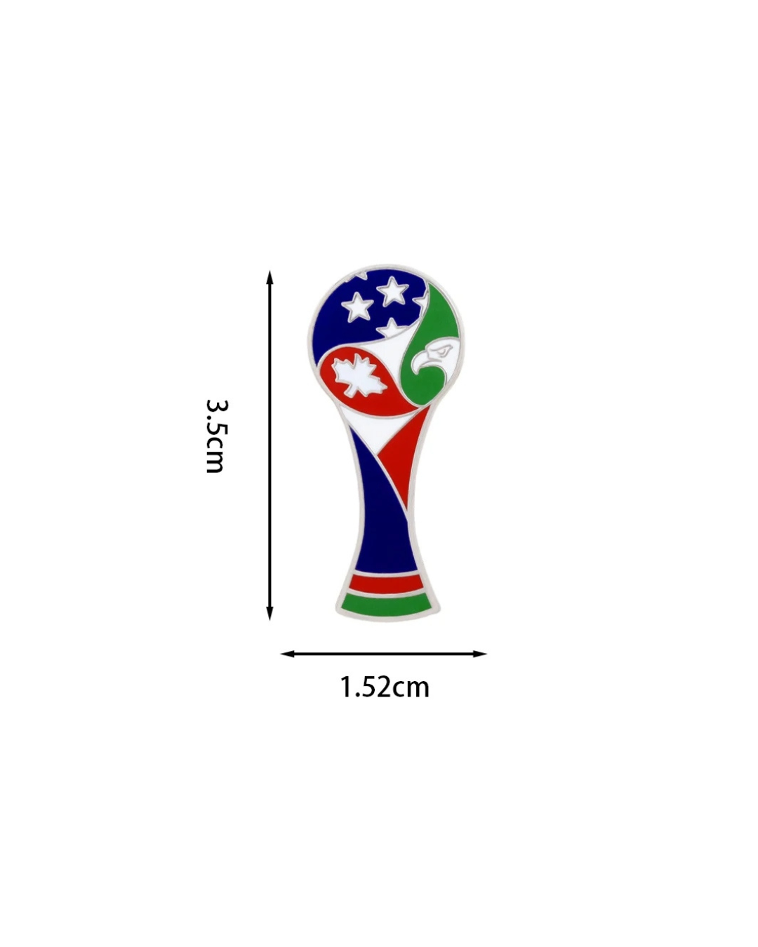 North America Trophy Pin 🏆⚽