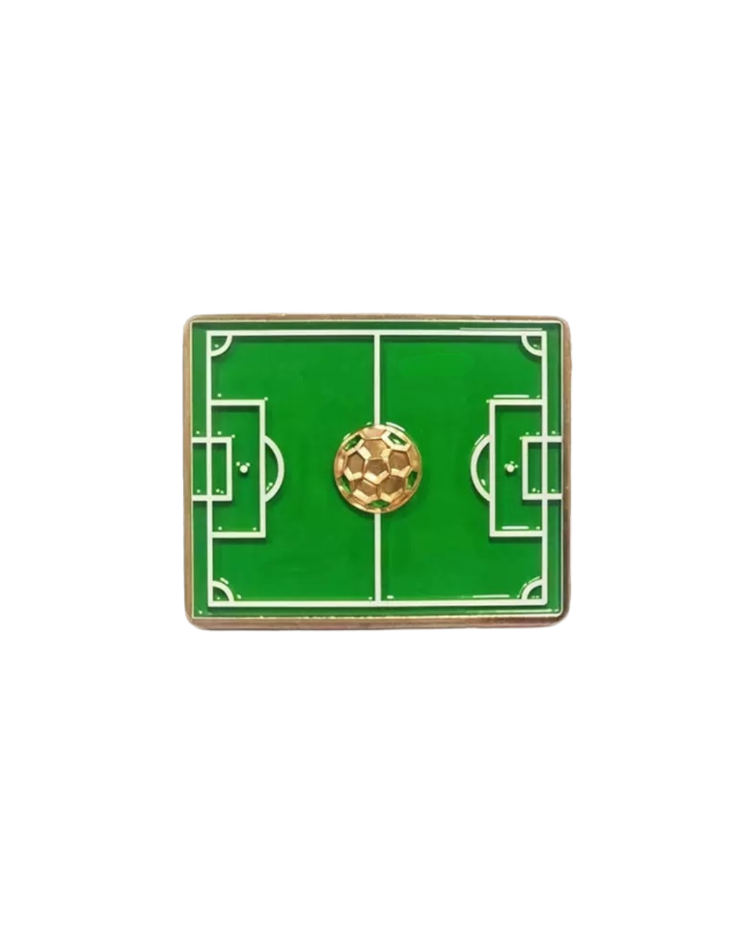 Soccer Field Enamel Pin ⚽