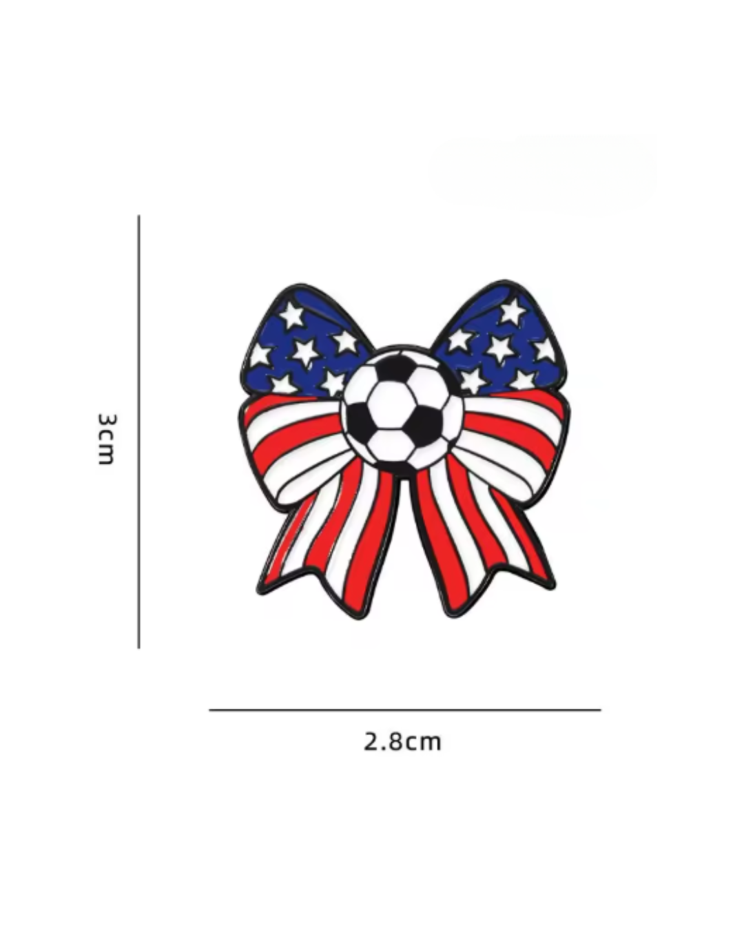 USA Soccer Pins 🇺🇸⚽ – American Football Fan Collection