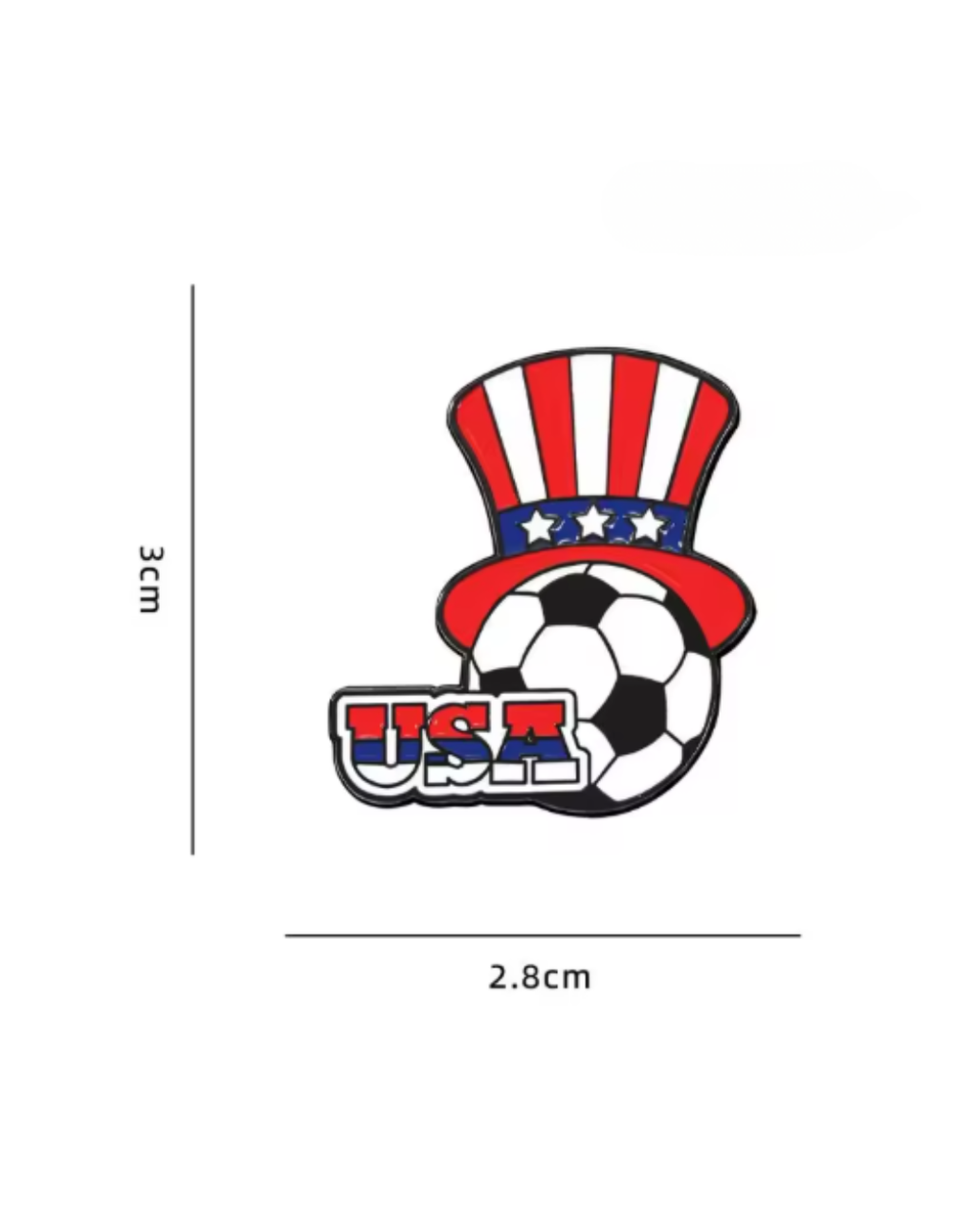 USA Soccer Pins 🇺🇸⚽ – American Football Fan Collection